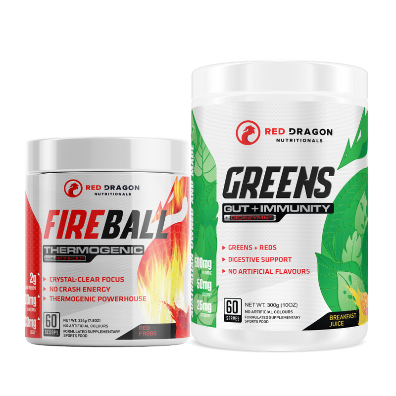 RED DRAGON GREENS & FIREBALL STACK